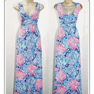 NWT LILLY PULITZER Sloane Maxi Dress Sway With Me- XS